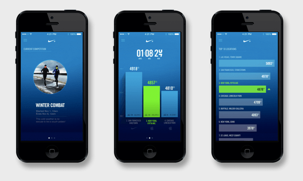 Nike Fuelband App for Apple Employees